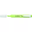 Szövegkiemelő, 1-4 mm, STABILO "Swing Cool Pastel", harmatos lime 1 db