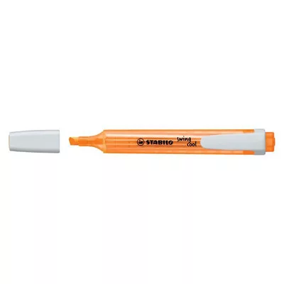 Szövegkiemelő, 1-4 mm, STABILO "Swing Cool", narancssárga 1 db