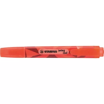   Szövegkiemelő, 1-4 mm, STABILO "Swing Cool", piros 1 db