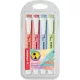 Szövegkiemelő készlet, 1-4 mm, STABILO "Swing Cool Pastel" 4 különboző szín 4 db
