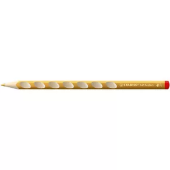   Színes ceruza, háromszögletű, jobbkezes, vastag, STABILO "EASYcolors", arany