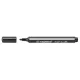 Filctoll, 1,5-2 mm, rugós hegy, STABILO "Trio Scribbi", fekete 1 db
