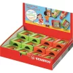 Hegyező, egylyukú, STABILO "Woody 3 in 1", vegyes színek (szín nem választható) 1 db