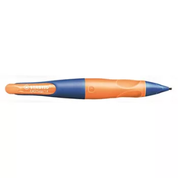   Nyomósirón, 1,4 mm, balkezes, STABILO "EasyErgo Start", kék/narancssárga 1 db