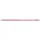 Grafitceruza radírral, HB, hatszögletű, STABILO "Swano Pastel", pink 12 db