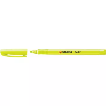   Szövegkiemelő, 1-3,5 mm, STABILO "Flash", sárga 1 db