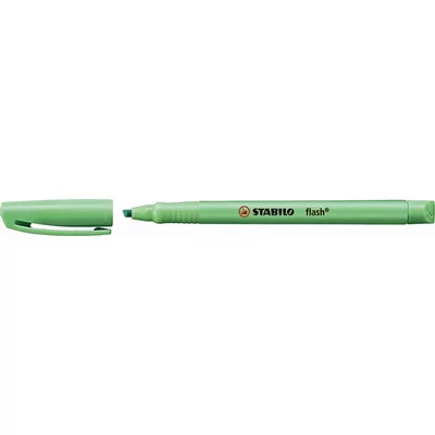 Szövegkiemelő, 1-3,5 mm, STABILO "Flash", zöld 1 db