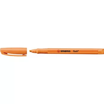   Szövegkiemelő, 1-3,5 mm, STABILO "Flash", narancssárga 1 db