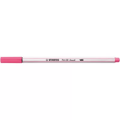Ecsetirón, STABILO "Pen 68 brush", pink 1 db