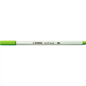 Ecsetirón, STABILO "Pen 68 brush", fűzöld 1 db