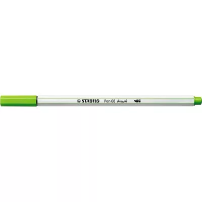 Ecsetirón, STABILO "Pen 68 brush", fűzöld 1 db