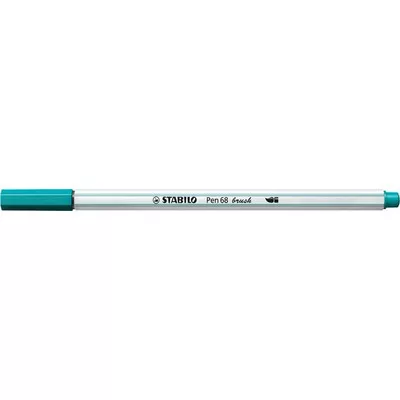 Ecsetirón, STABILO "Pen 68 brush", türkizkék 1 db
