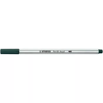   Ecsetirón, STABILO "Pen 68 brush", földeszöld 1 db