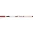 Ecsetirón, STABILO "Pen 68 brush", vörösesbarna 1 db
