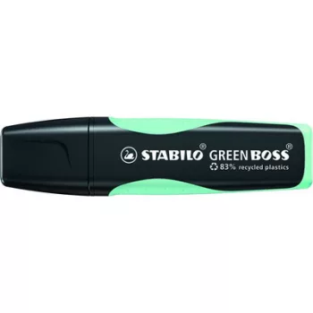   Szövegkiemelő, 2-5 mm, STABILO "Green Boss Pastel", türkiz