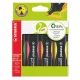 Szövegkiemelő készlet, 2-5 mm, STABILO "Green Boss", 4 különböző szín 4 db