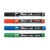Alkoholos marker, 1,5-2,5 mm, kúpos, STABILO "Mark-4-all", fekete 1 db