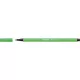 Filctoll, 1 mm, STABILO "Pen 68", neon zöld 1 db