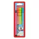 Filctoll készlet, 1 mm, STABILO "Pen 68", 6 neon szín 6 db