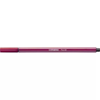 Filctoll, 1 mm, STABILO "Pen 68", bíborvörös 1 db