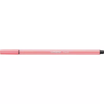 Filctoll, 1 mm, STABILO "Pen 68", pink 1 db