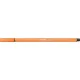 Filctoll, 1 mm, STABILO "Pen 68", halvány narancssárga 1 db