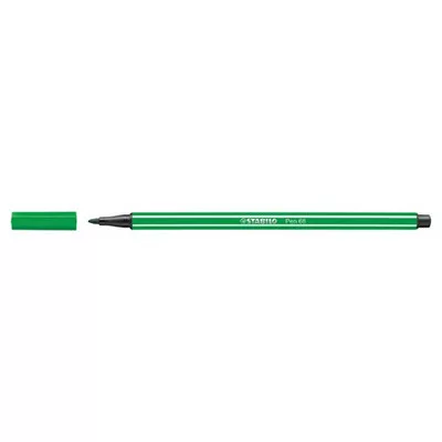 Filctoll, 1 mm, STABILO "Pen 68", zöld 1 db
