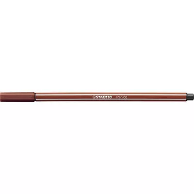 Filctoll, 1 mm, STABILO "Pen 68", téglavörös 1 db