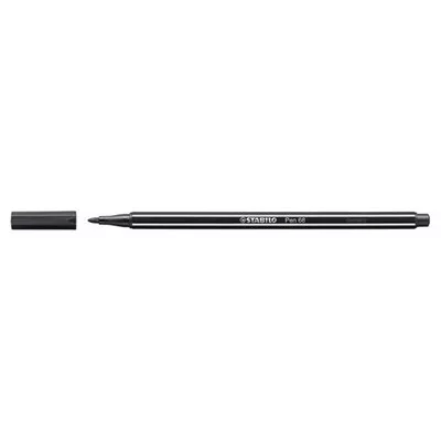 Filctoll, 1 mm, STABILO "Pen 68", fekete 1 db