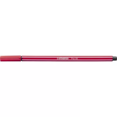 Filctoll, 1 mm, STABILO "Pen 68", sötétpiros 1 db
