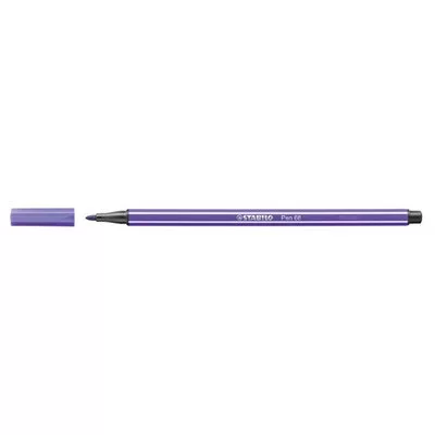Filctoll, 1 mm, STABILO "Pen 68", viola 1 db