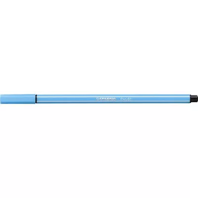 Filctoll, 1 mm, STABILO "Pen 68", azúrkék 1 db
