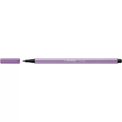 Filctoll, 1 mm, STABILO "Pen 68", szürkéslila 1 db