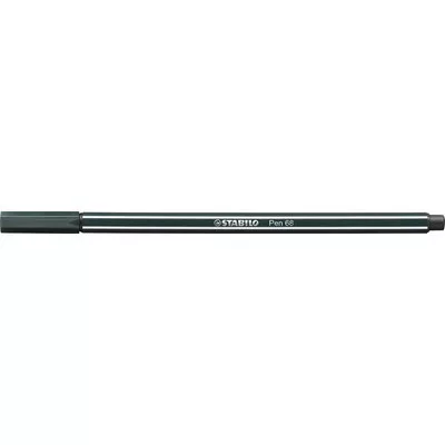Filctoll, 1 mm, STABILO "Pen 68", sötétzöld 1 db