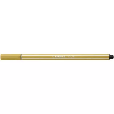 Filctoll, 1 mm, STABILO "Pen 68", khaki 1 db