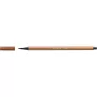 Filctoll, 1 mm, STABILO "Pen 68", vörösbarna 1 db