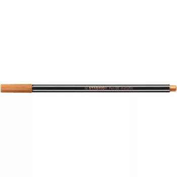   Filctoll, 1,4 mm, STABILO "Pen 68 metallic", bronz 1 db