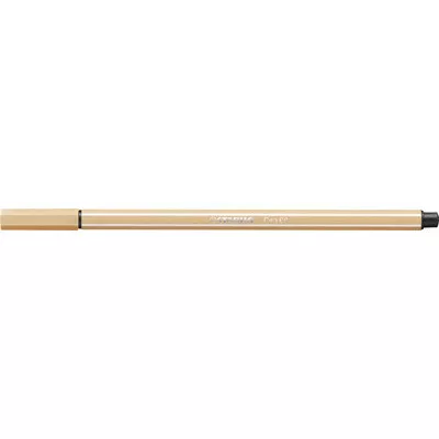 Filctoll, 1 mm, STABILO "Pen 68", világosokker 1 db
