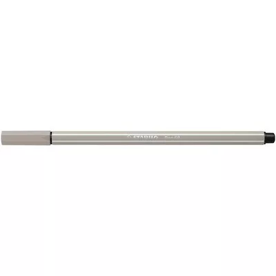 Filctoll, 1 mm, STABILO "Pen 68", melegszürke 1 db