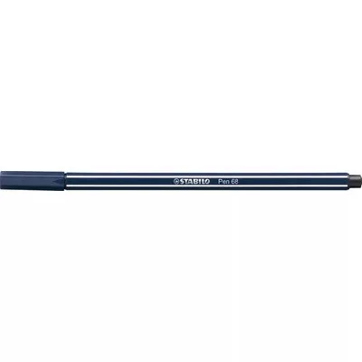 Filctoll, 1 mm, STABILO "Pen 68", éj szürke 1 db