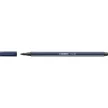 Filctoll, 1 mm, STABILO "Pen 68", éj szürke 1 db