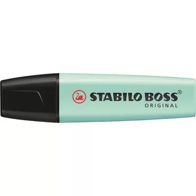 Szövegkiemelő, 2-5 mm, STABILO "BOSS original Pastel", türkiz 1 db