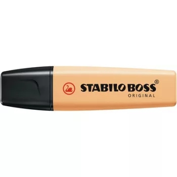   Szövegkiemelő, 2-5 mm, STABILO "BOSS original Pastel", fakó narancs 1 db
