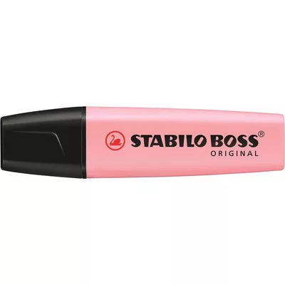 Szövegkiemelő, 2-5 mm, STABILO "BOSS original Pastel", rózsa 1 db