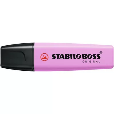 Szövegkiemelő, 2-5 mm, STABILO "BOSS original Pastel", deres málna 1 db