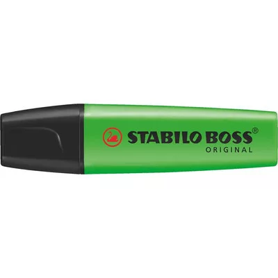 Szövegkiemelő, 2-5 mm, STABILO "BOSS original", zöld 1 db