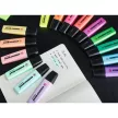 Szövegkiemelő display, 2-5 mm, STABILO "BOSS Pastel", vegyes pasztell színek (szín nem választható) 45 db