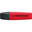 Szövegkiemelő, 2-5 mm, STABILO "BOSS original", Stabilo piros 1 db