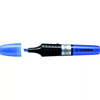Szövegkiemelő, 2-5 mm, STABILO "Luminator", kék 1 db