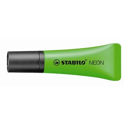 Szövegkiemelő, 2-5 mm, STABILO "Neon", zöld 1 db